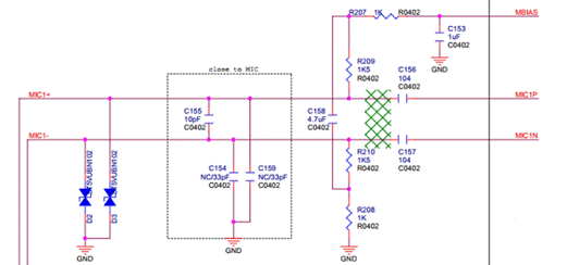 Electret Microphone (ECM) Circuit Design Summary