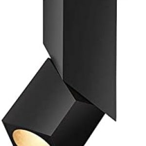 LUOFDCLDDD Spotlight，Modern Led Track Light Wall Mounted Adjustable Angle Lamp Living Room Clothing Store Square Ceiling Background Wall Track Spotlight Aluminum Wall Lamp or Spot Light/15W