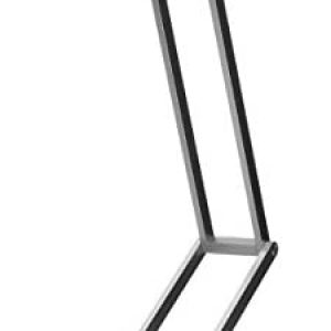 kwmobile Foldable LED Desk Lamp – Folding Portable USB Table Light with 3 Brightness Settings – for Home, Reading, Studying, Work, Travel – Anthracite