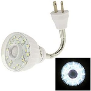 Motion-Activated LED Night Light for AC Outlet Plug-in