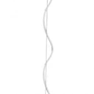 Light Society LS-C382-WHI Inge Dome Pendant Light, White