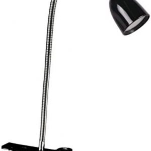 Newhouse Lighting Clamp White Clip Light LED Lamp, Black (NHCLP-LED-BLK)