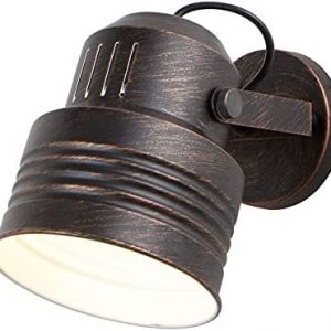 Adjustable Wall Lights Bathroom Light Fixtures Vanity Lights for Bedroom Lighting Farmhouse Light Fixtures Industrial Spotlight Bedside Lamps Bronze Reading Light Mirror Light Metal Picture Light