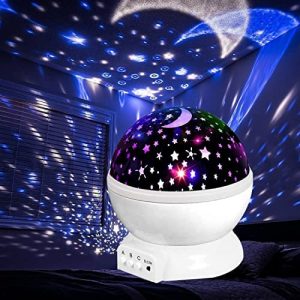 Elecstars Kids Gifts Night Lighting Lamp Light up Your Bedroom with This Moon, Star,Sky Romantic – Best Gift for Men Women Teens Kids Children Sleeping Aid.