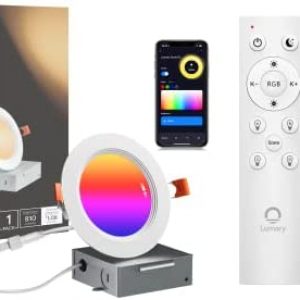 Lumary 4 Inch Canless Recessed Lights + BT Remote Control